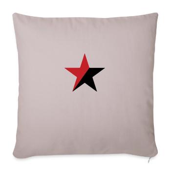 Anarchie - Housse de coussin décorative 45 x 45 cm - taupe clair - Devant