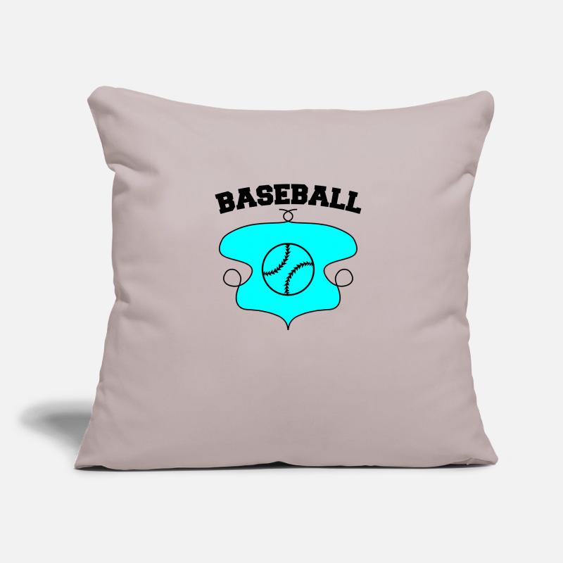 Conception d’écusson de baseball 2 Housse de coussin décorative 45 x 45 cm