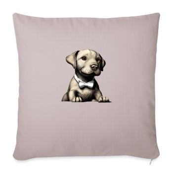 Golden Retriever Dogs Dog Owners Puppy - Sofa pillowcase 17,3'' x 17,3'' (45 x 45 cm) - light taupe - Front
