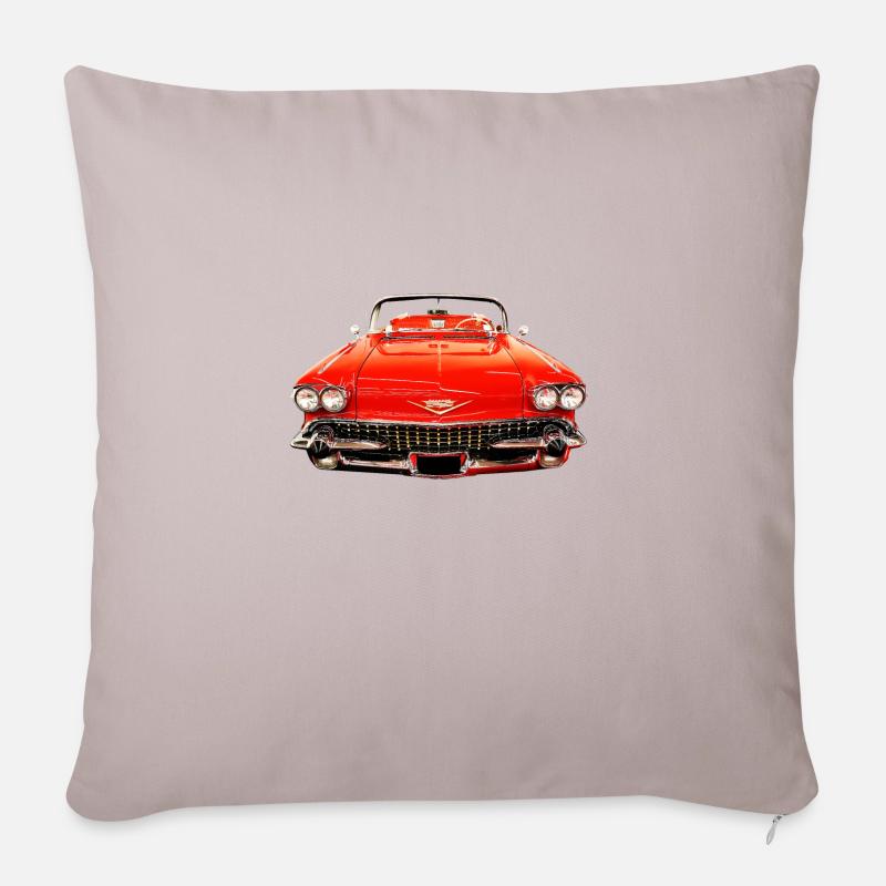 Eldorado Biarritz front from 1958 - Sofa pillowcase 17,3'' x 17,3'' (45 x 45 cm) - light taupe