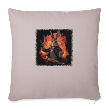 humour marron blagues anniversaire cadeau idée - Housse de coussin décorative 45 x 45 cm - taupe clair - Devant