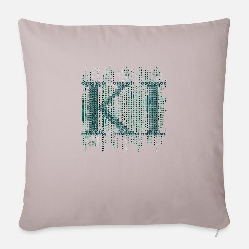 KI - Sofakissenbezug 45 x 45 cm - helles Taupe