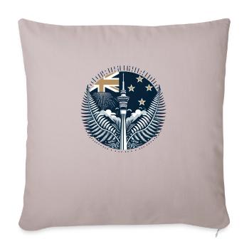 Neuseeland Aotearoa Kiwi 22 - Sofakissenbezug 45 x 45 cm - helles Taupe - Vorne