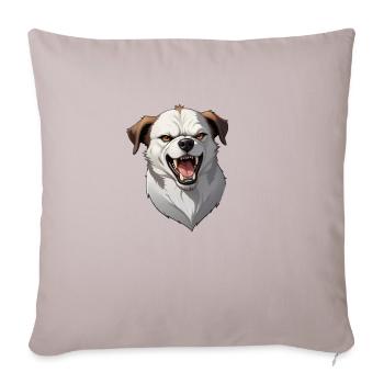Dog Evil - Sofa pillowcase 17,3'' x 17,3'' (45 x 45 cm) - light taupe - Front