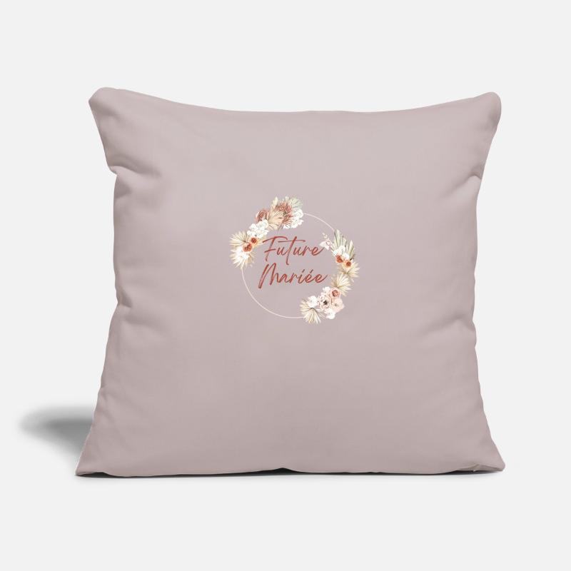 Braut Krone Boho Blumen Sofakissenbezug 45 x 45 cm