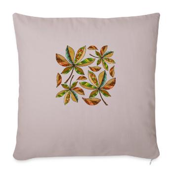 Liste - Sofakissenbezug 45 x 45 cm - helles Taupe - Vorne