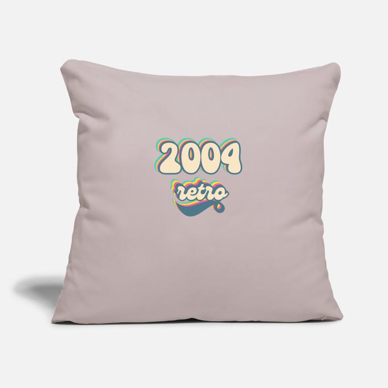 2004 Retro Gift Idea Sofa pillowcase 17,3'' x 17,3'' (45 x 45 cm)