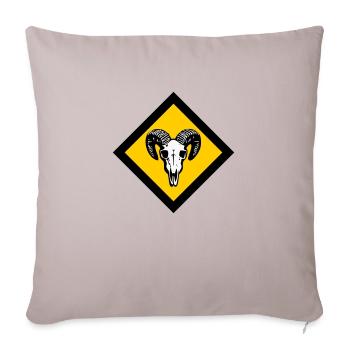 Gotland - Sofa pillowcase 17,3'' x 17,3'' (45 x 45 cm) - light taupe - Front