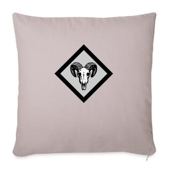 Gotland - Sofa pillowcase 17,3'' x 17,3'' (45 x 45 cm) - light taupe - Front