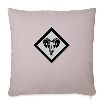 Gotland - Sofa pillowcase 17,3'' x 17,3'' (45 x 45 cm) - light taupe - Front