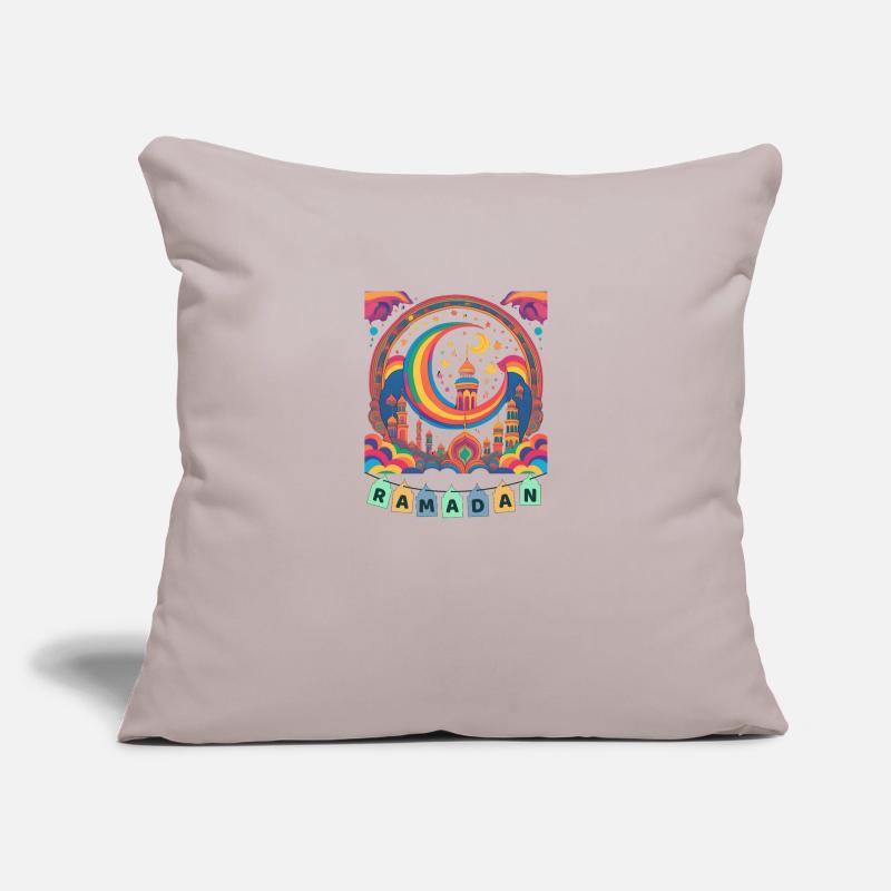Ramadan Gift Eid Mubarak Islam Allah Muslim Sofa pillowcase 17,3'' x 17,3'' (45 x 45 cm)