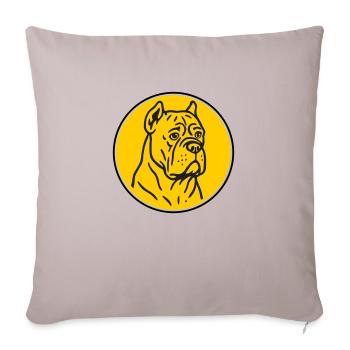 Mastif - Sofa pillowcase 17,3'' x 17,3'' (45 x 45 cm) - light taupe - Front
