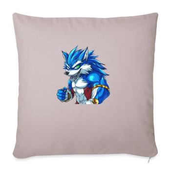 PRIMAL SURGE — Howlers Edition - Sofa pillowcase 17,3'' x 17,3'' (45 x 45 cm) - light taupe - Front