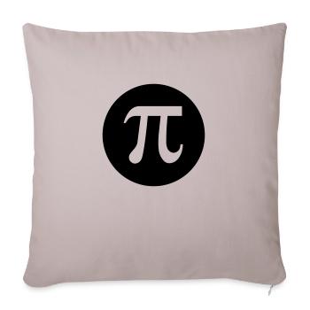 Universelles Zeichen / Mathe - Sofakissenbezug 45 x 45 cm - helles Taupe - Vorne