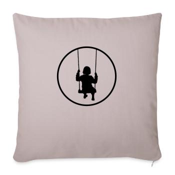 SchaukEmma - Sofa pillowcase 17,3'' x 17,3'' (45 x 45 cm) - light taupe - Front