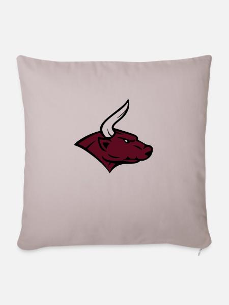bull - Sofakissenbezug 45 x 45 cm - helles Taupe