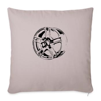 rim - Sofa pillowcase 17,3'' x 17,3'' (45 x 45 cm) - light taupe - Front