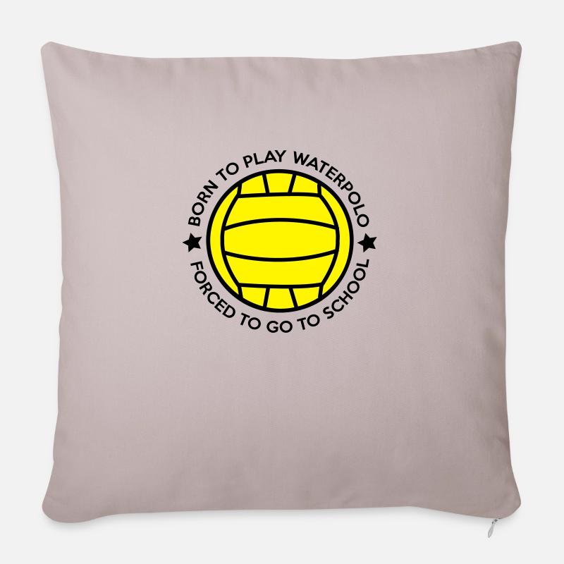 water polo - Sofakissenbezug 45 x 45 cm - helles Taupe