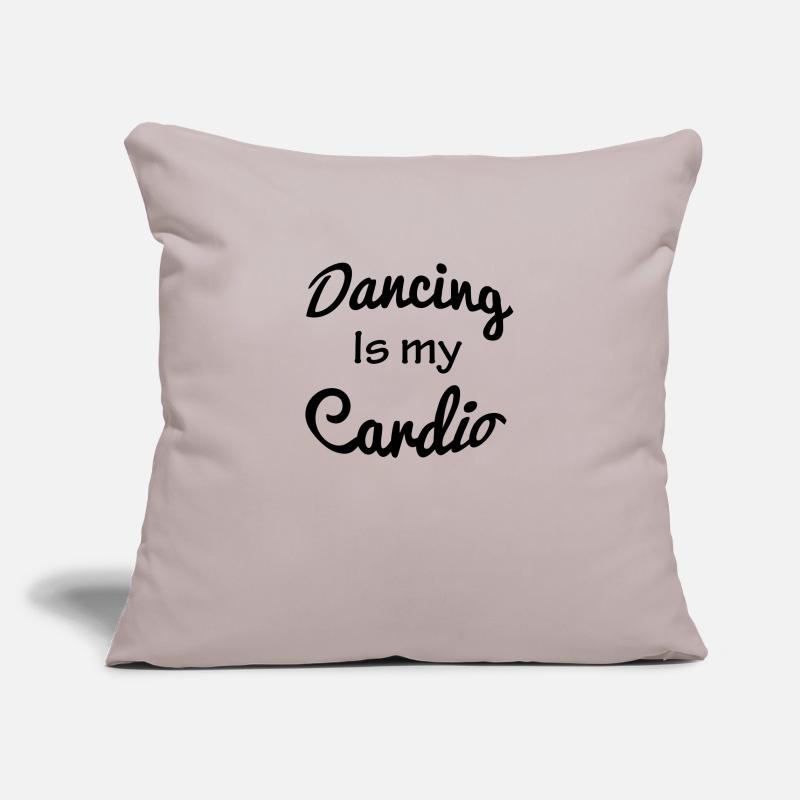 Dancing Housse de coussin décorative 45 x 45 cm