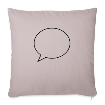 bubble - Sofa pillowcase 17,3'' x 17,3'' (45 x 45 cm) - light taupe - Front
