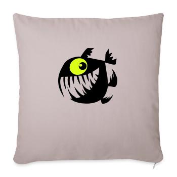 Merry Perry - Sofa pillowcase 17,3'' x 17,3'' (45 x 45 cm) - light taupe - Front