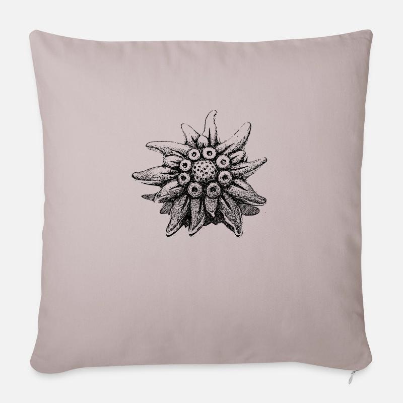 edelweiss - Sofakissenbezug 45 x 45 cm - helles Taupe