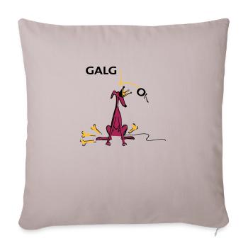 galg_oh - Sofa pillowcase 17,3'' x 17,3'' (45 x 45 cm) - light taupe - Front