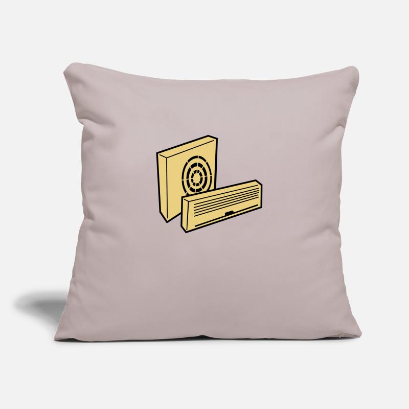 climatisation_c1 Housse de coussin décorative 45 x 45 cm