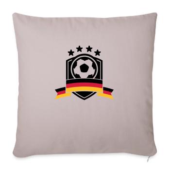 Germany Football Crest 05 - Sofa pillowcase 17,3'' x 17,3'' (45 x 45 cm) - light taupe - Front