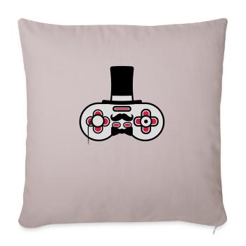Messieurs vieux contrôleur rétro - Housse de coussin décorative 45 x 45 cm - taupe clair - Devant