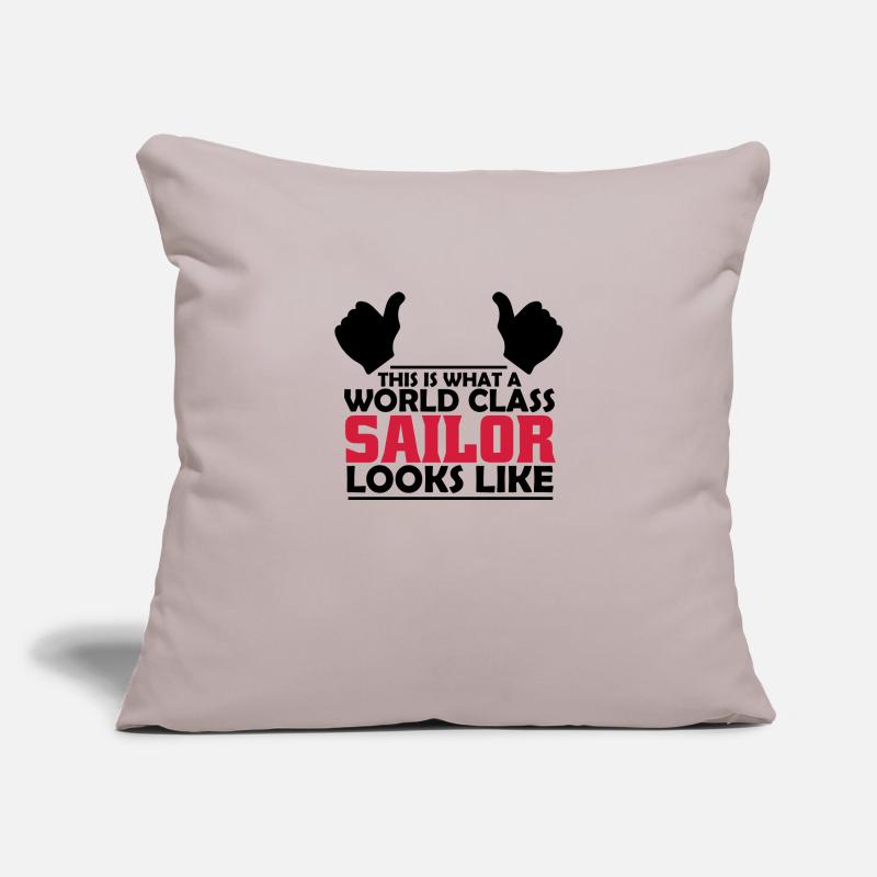 world class sailor Sofa pillowcase 17,3'' x 17,3'' (45 x 45 cm)