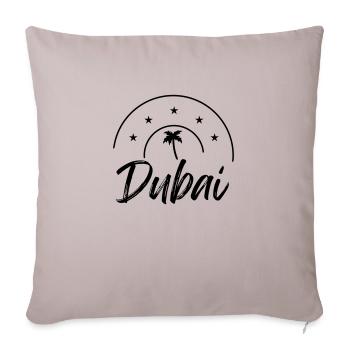 Dubai - Sofa pillowcase 17,3'' x 17,3'' (45 x 45 cm) - light taupe - Front
