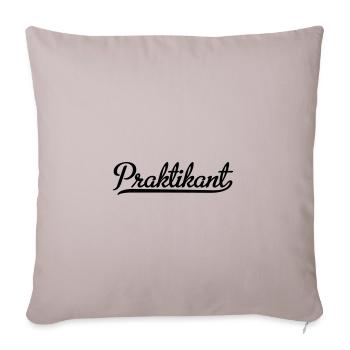 praktikant - Sofakissenbezug 45 x 45 cm - helles Taupe - Vorne