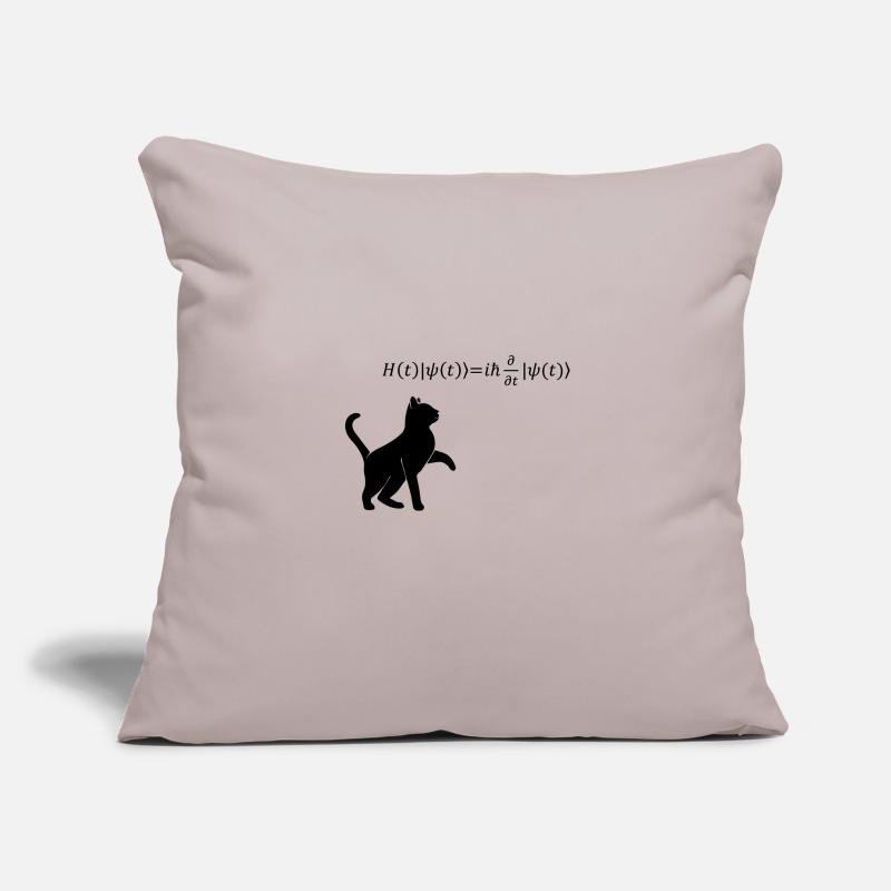 Schrödinger's Cat - Physicist Gift Physics Nerd Sofa pillowcase 17,3'' x 17,3'' (45 x 45 cm)