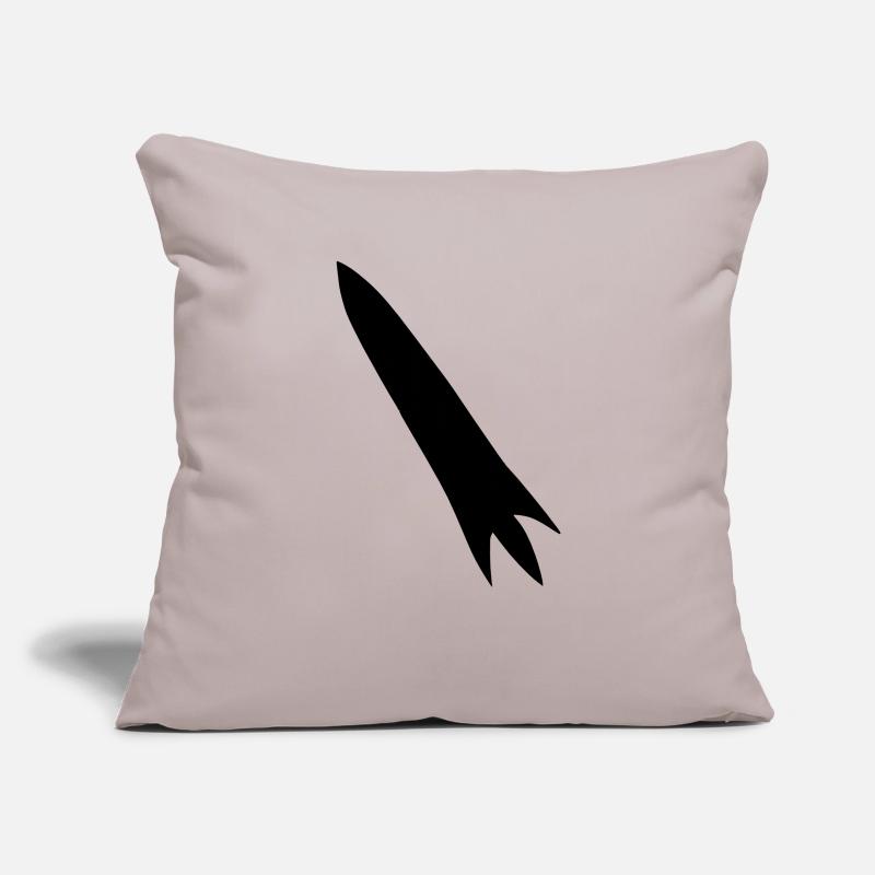 Spacecraft Rocket Space Space Flight Vector Sofa pillowcase 17,3'' x 17,3'' (45 x 45 cm)