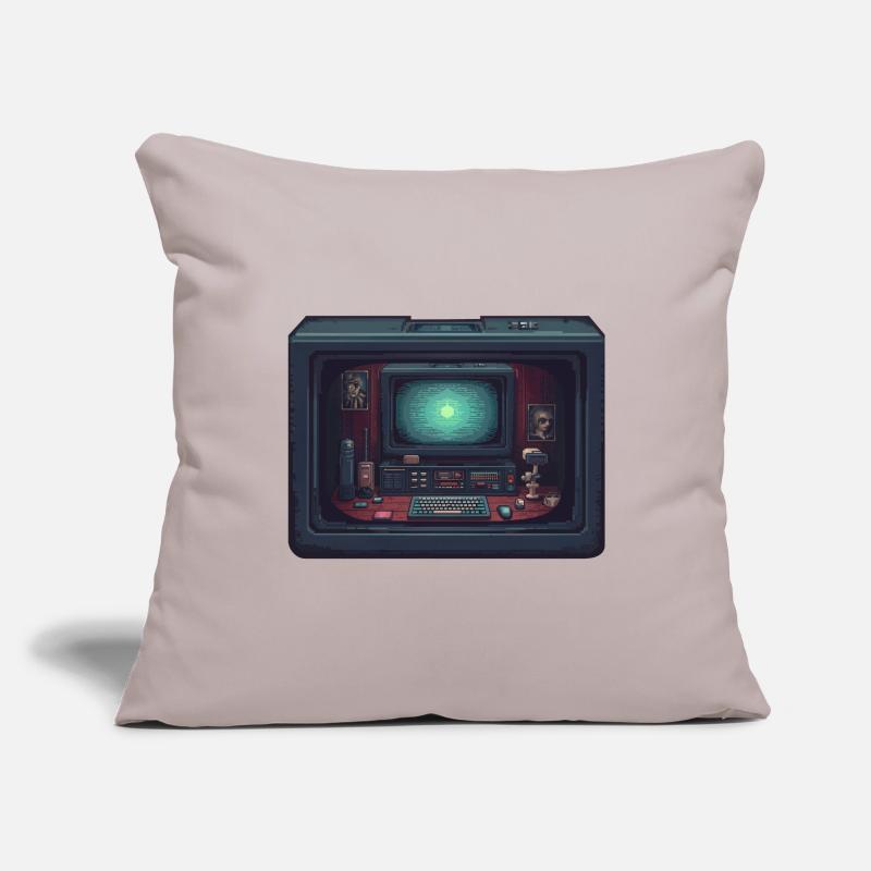 Computer in computer Sofa pillowcase 17,3'' x 17,3'' (45 x 45 cm)