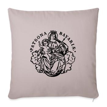 Patrona Bavaria - Sofakissenbezug 45 x 45 cm - helles Taupe - Vorne