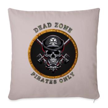 Dead Zone v7 - Sofakissenbezug 45 x 45 cm - helles Taupe - Vorne