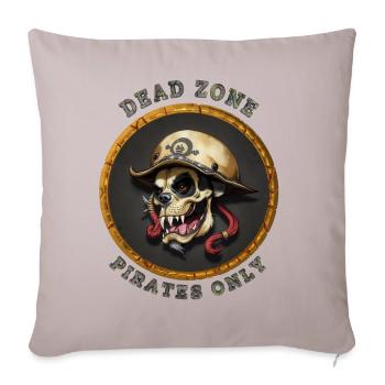 Dead Zone v11 - Sofakissenbezug 45 x 45 cm - helles Taupe - Vorne