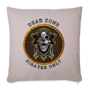 Dead Zone v10 - Sofakissenbezug 45 x 45 cm - helles Taupe - Vorne