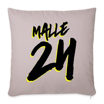Malle 24 Mallorca - Housse de coussin décorative 45 x 45 cm - taupe clair - Devant