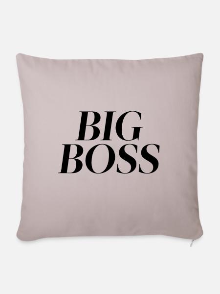 Big Boss - Sofakissenbezug 45 x 45 cm - helles Taupe