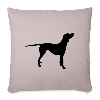 dalmatien - Housse de coussin décorative 45 x 45 cm - taupe clair - Devant