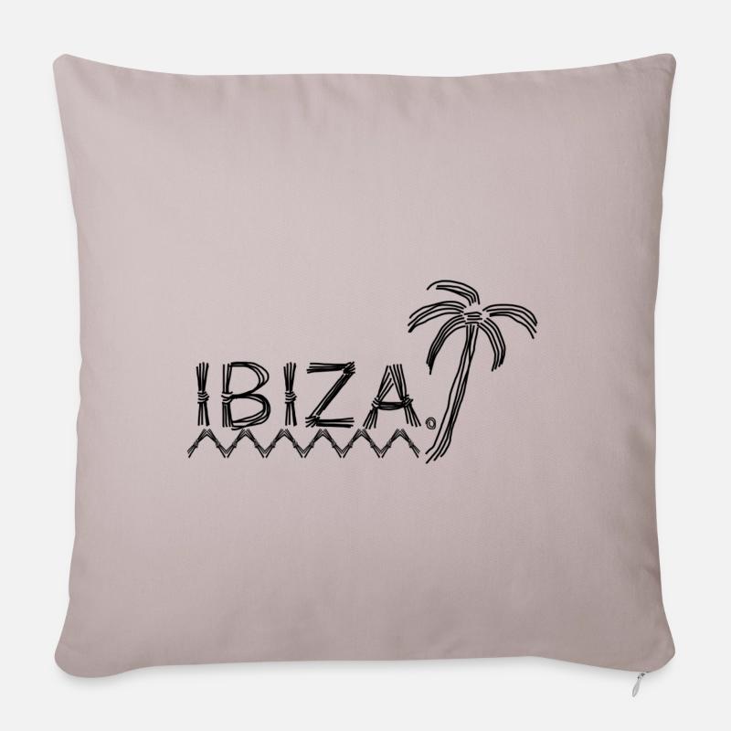 Ibiza - Sofakissenbezug 45 x 45 cm - helles Taupe