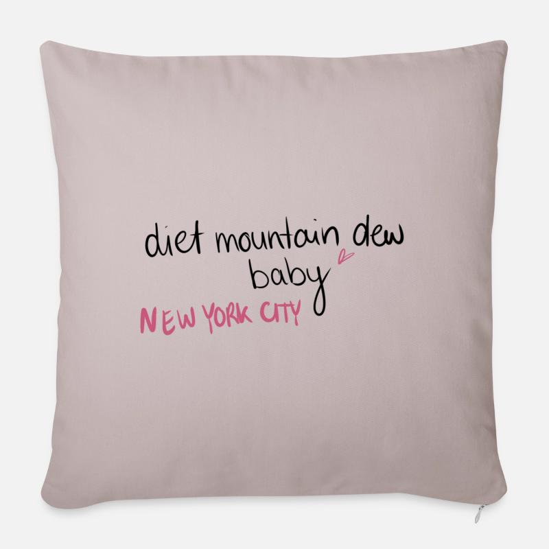 Diet Mountain Dew LDR Lana - Sofakissenbezug 45 x 45 cm - helles Taupe