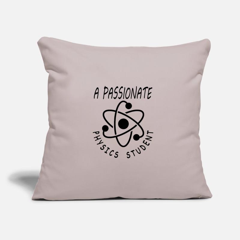 Physics Student Physics Study Physics Teacher Saying Sofa pillowcase 17,3'' x 17,3'' (45 x 45 cm)