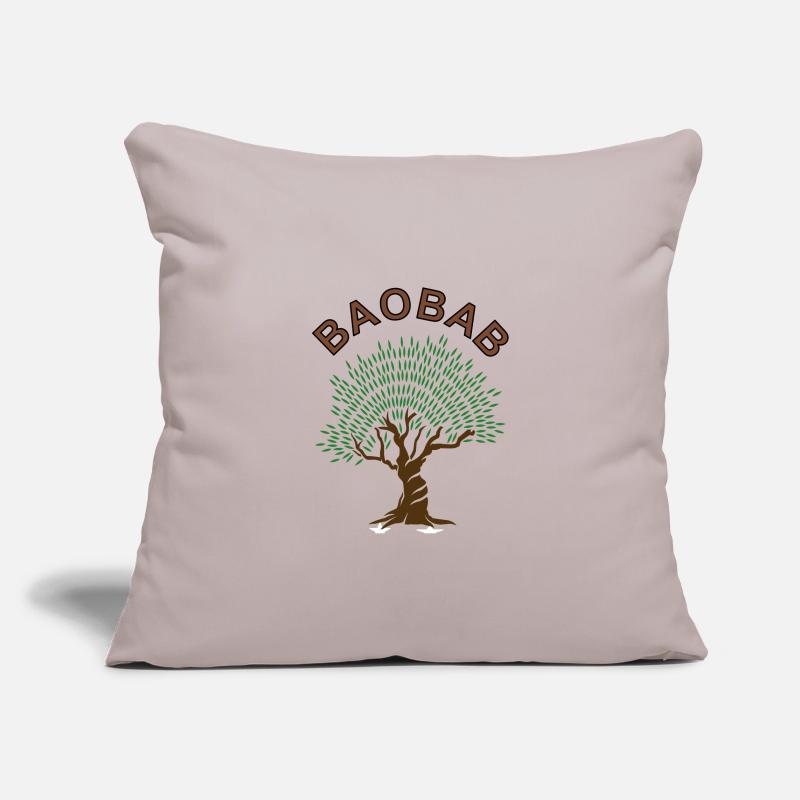 Baobab Tree African Trees Forest Gift Idea Sofa pillowcase 17,3'' x 17,3'' (45 x 45 cm)