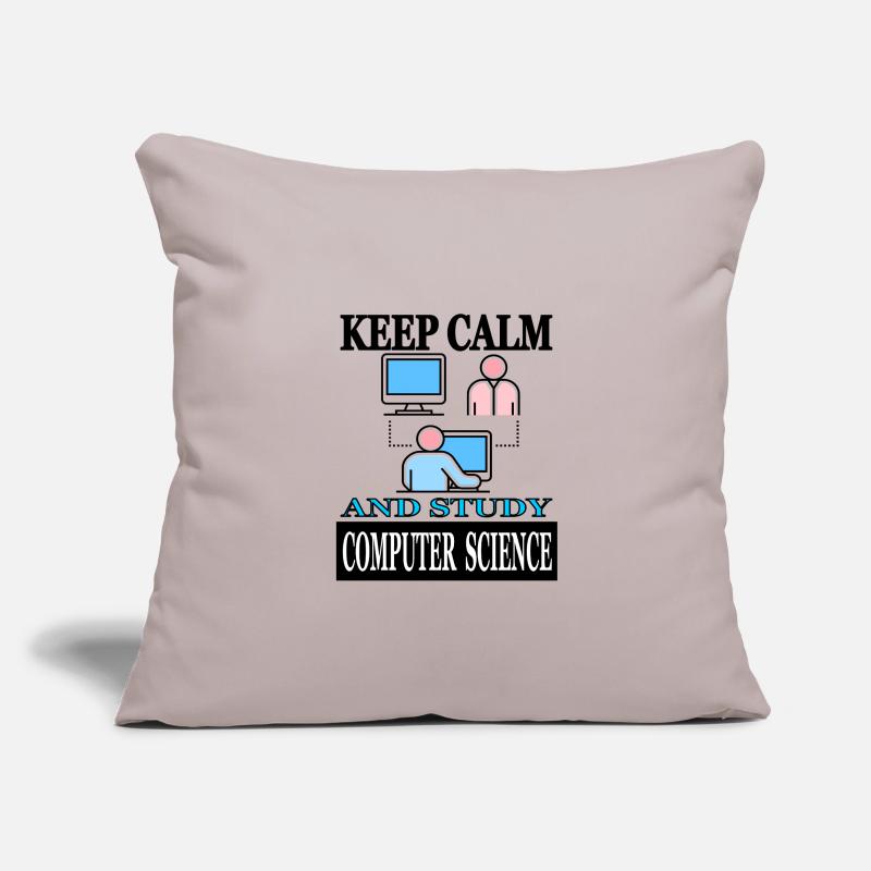 Computer Science Student Study Computational Linguistics Sofa pillowcase 17,3'' x 17,3'' (45 x 45 cm)