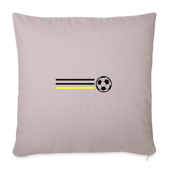 Soccer Symbol Germany - Sofa pillowcase 17,3'' x 17,3'' (45 x 45 cm) - light taupe - Front