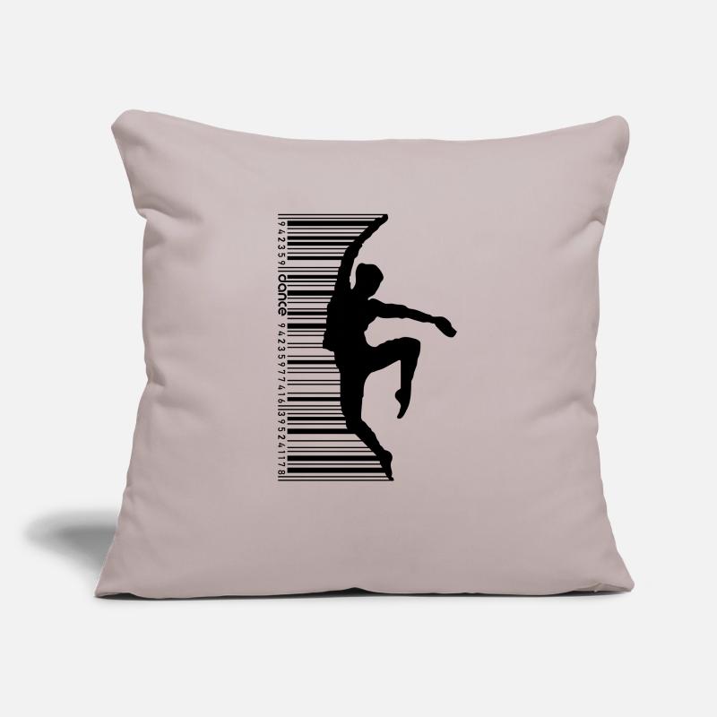 Danseuse au QR Code Style Housse de coussin décorative 45 x 45 cm
